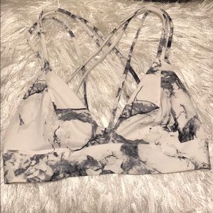 Marble bralette
